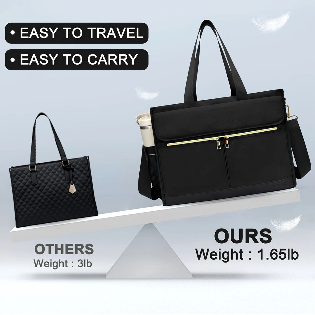 2-in-1 Oxford Fabric Laptop Compartment & Lunch Bag for Office