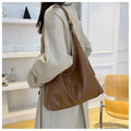 HOMEFISH Fashion PU Leather Large Tote Bag for Women's