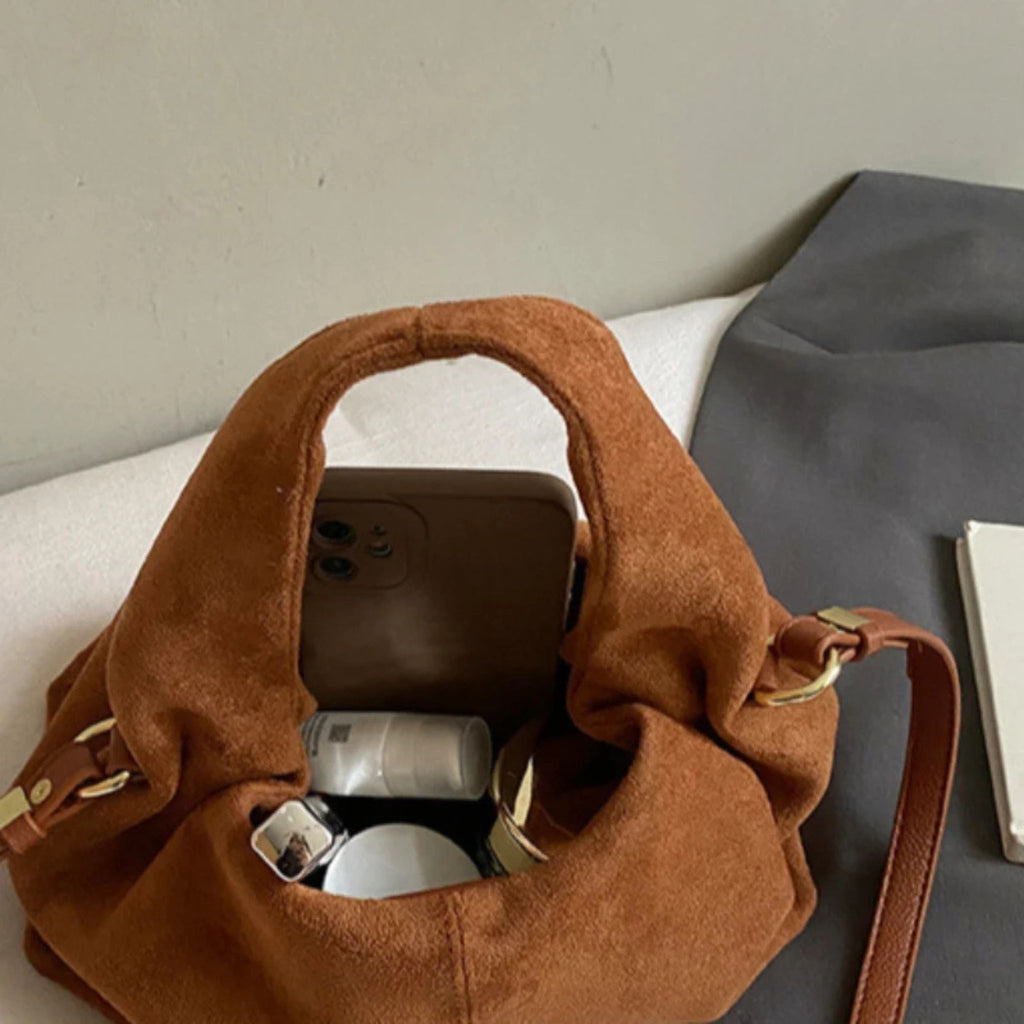 French Cloud Dumpling Bag – Frosted Fashion Handbag & Crossbody