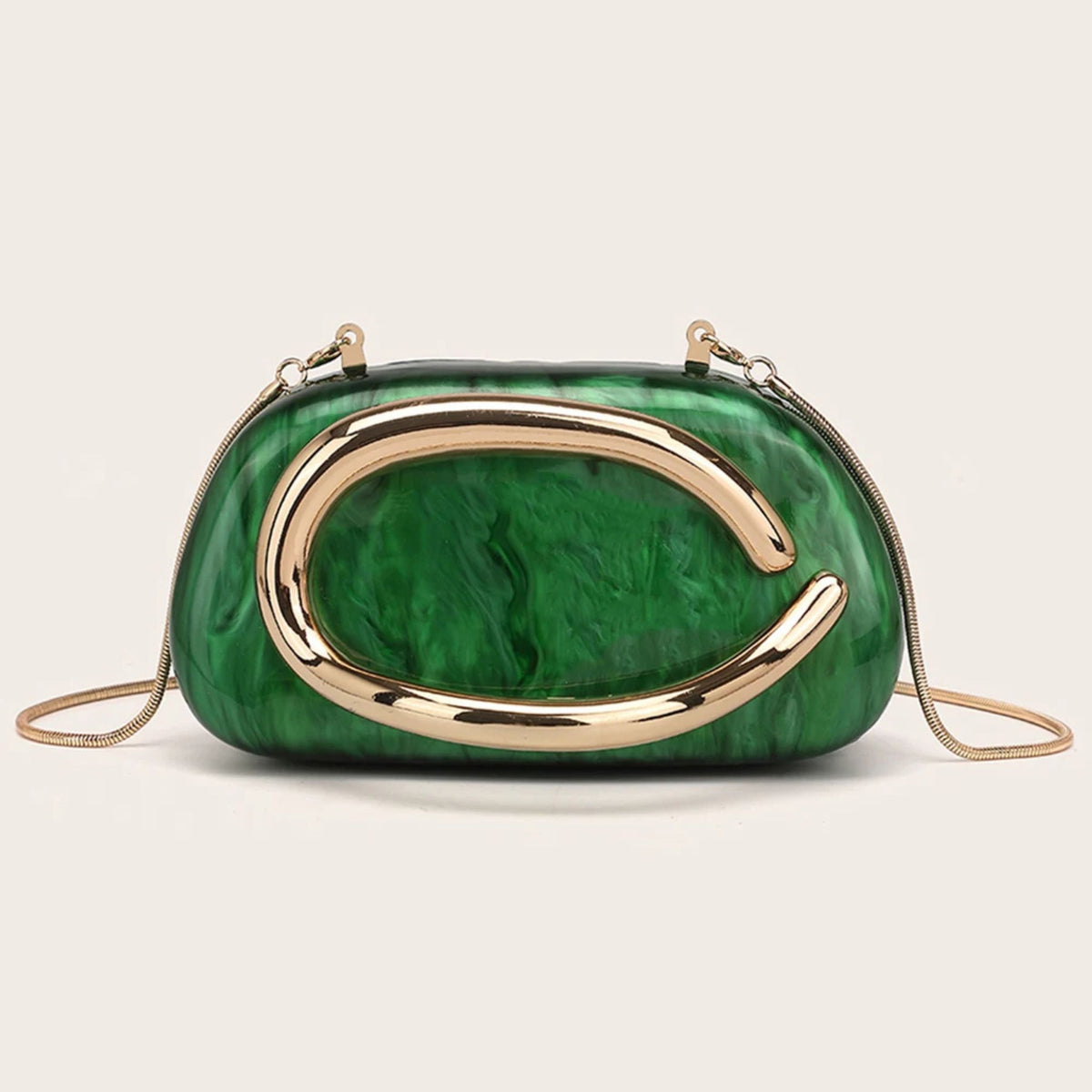 Vintage Luxury Evening Banquet Clutch & Crossbody Bag For Women's