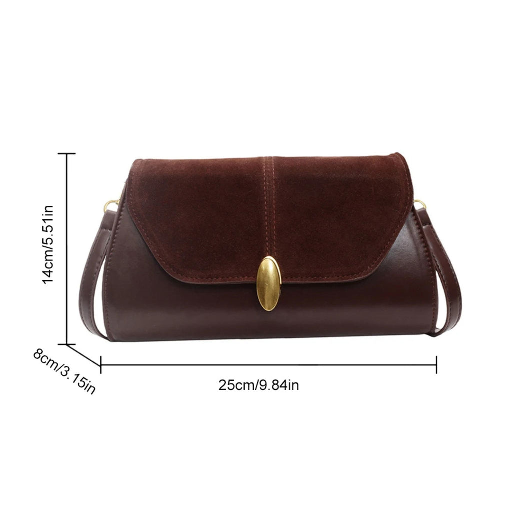 Retro PU Leather Small Tote & Commuting Bag for Women's