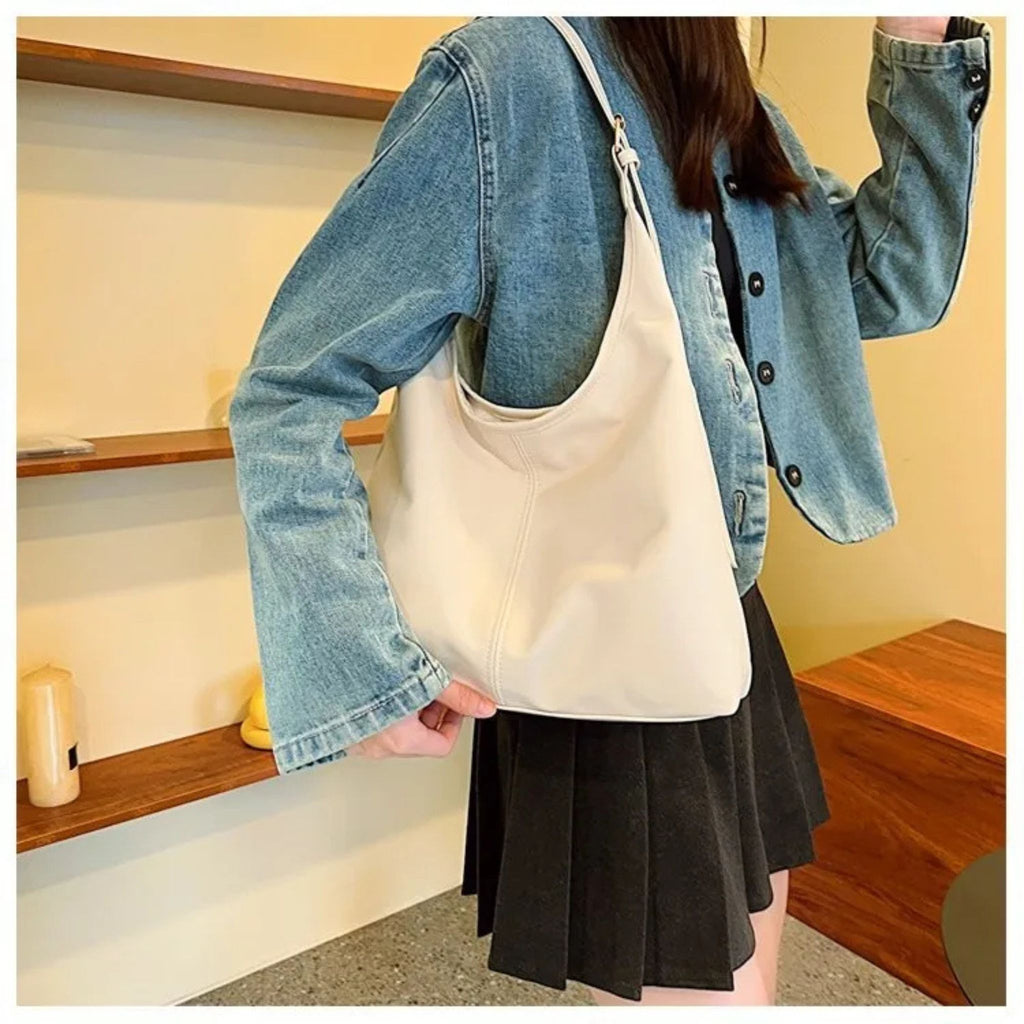 HOMEFISH Fashion PU Leather Large Tote Bag for Women's