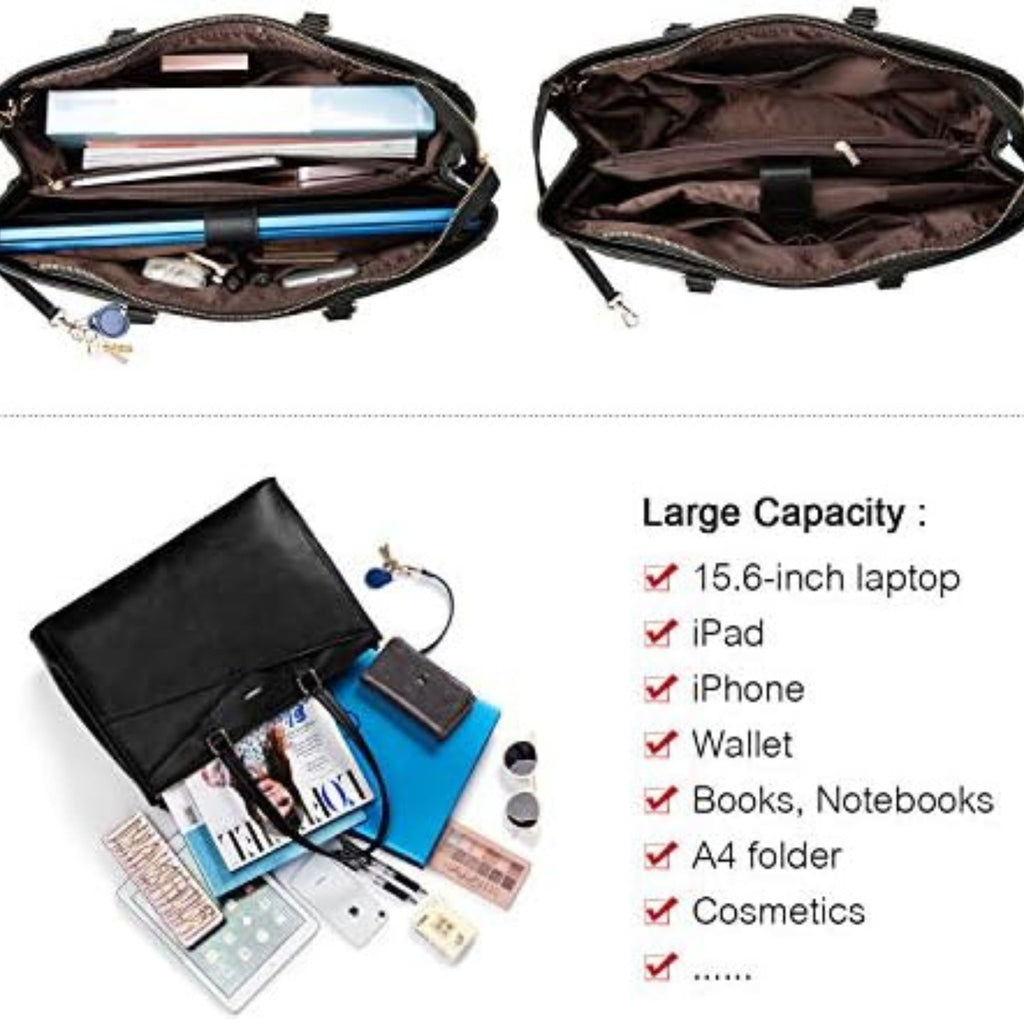 LOVEVOOK Large Capacity Office Work Bag & Briefcase