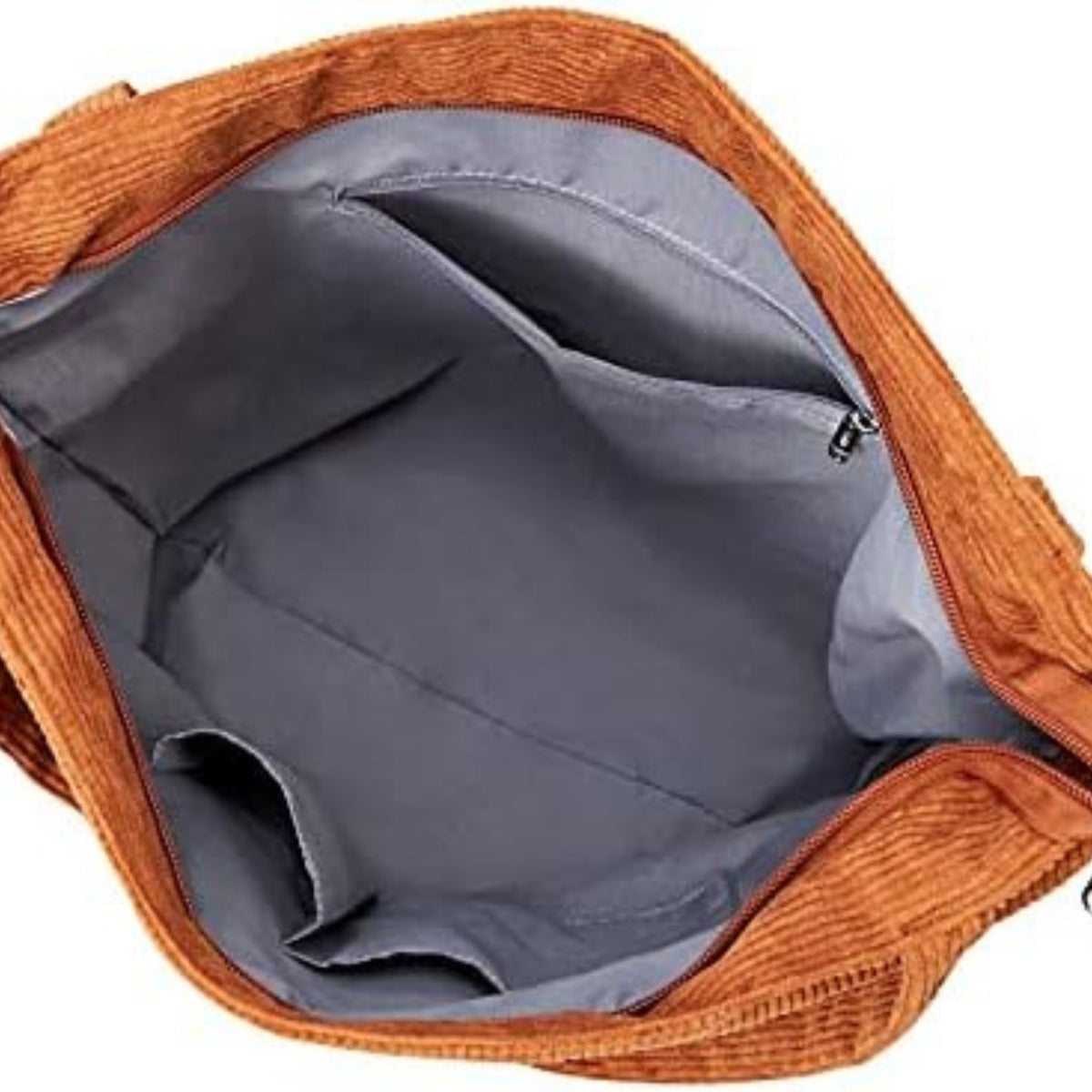 KALIDI Large Capacity Corduroy Shoulder Bag