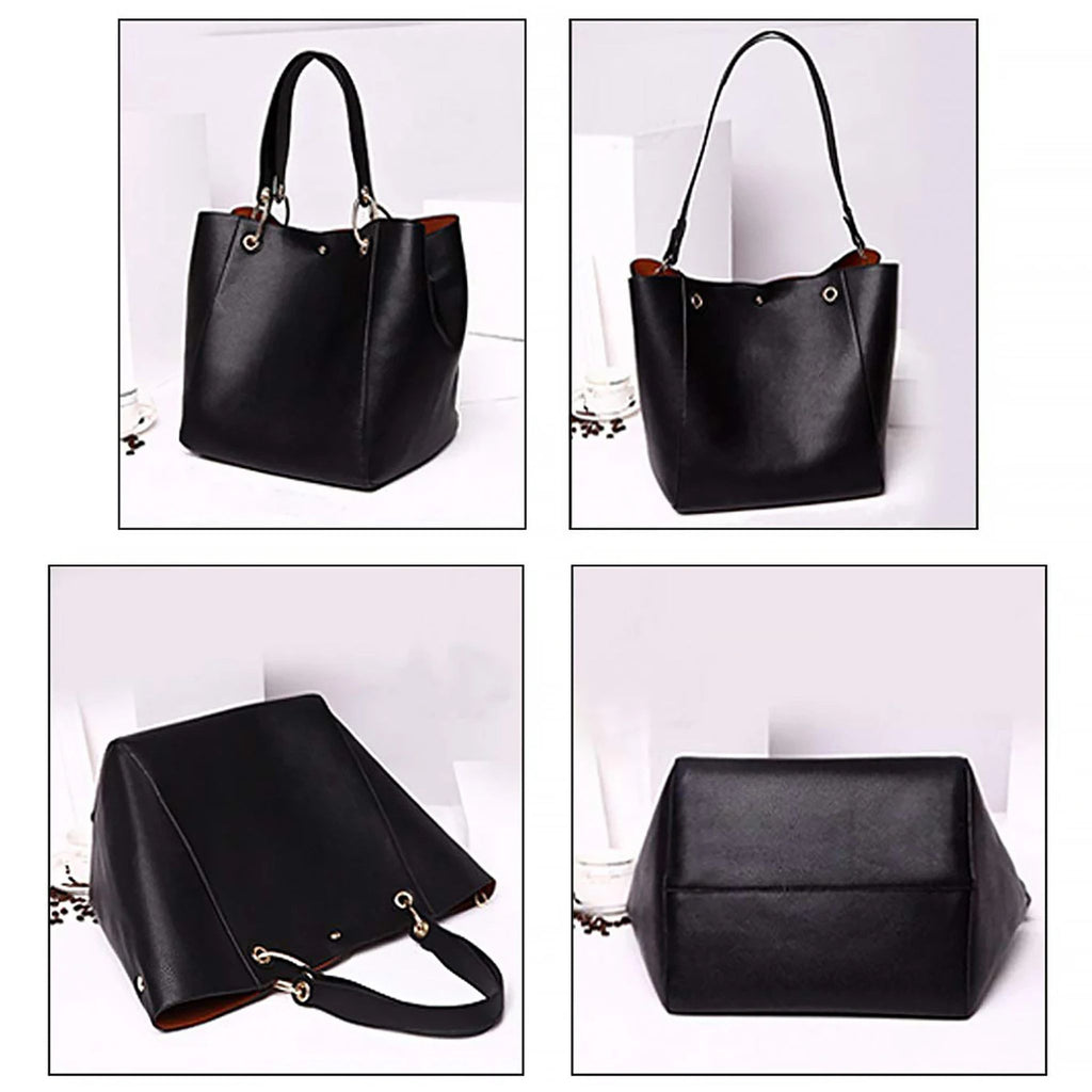 Pahajim Waterproof PU Leather Large Tote Bag for Women