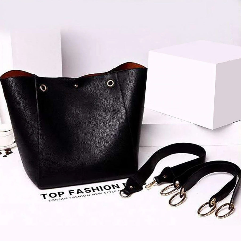 Pahajim Waterproof PU Leather Large Tote Bag for Women