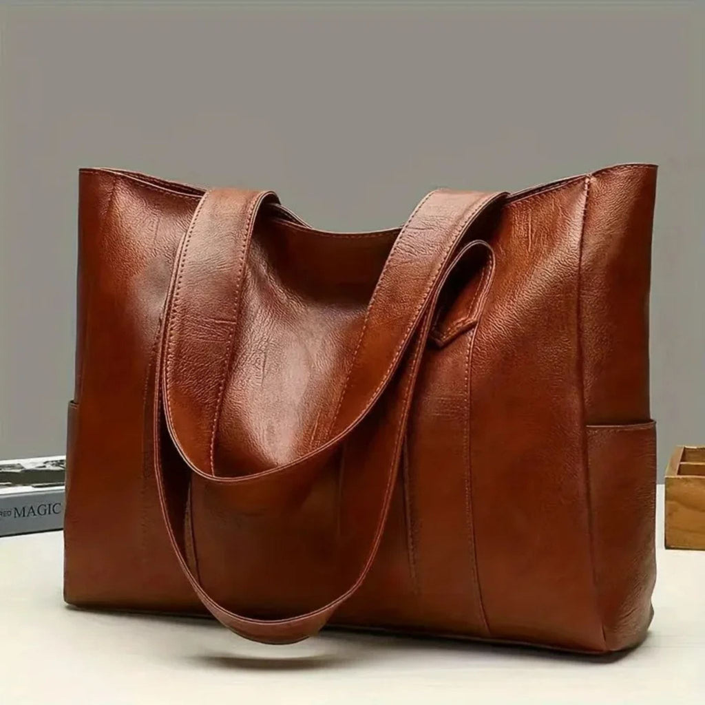 Simple Vintage Casual Handbag & Commute Tote For Women's
