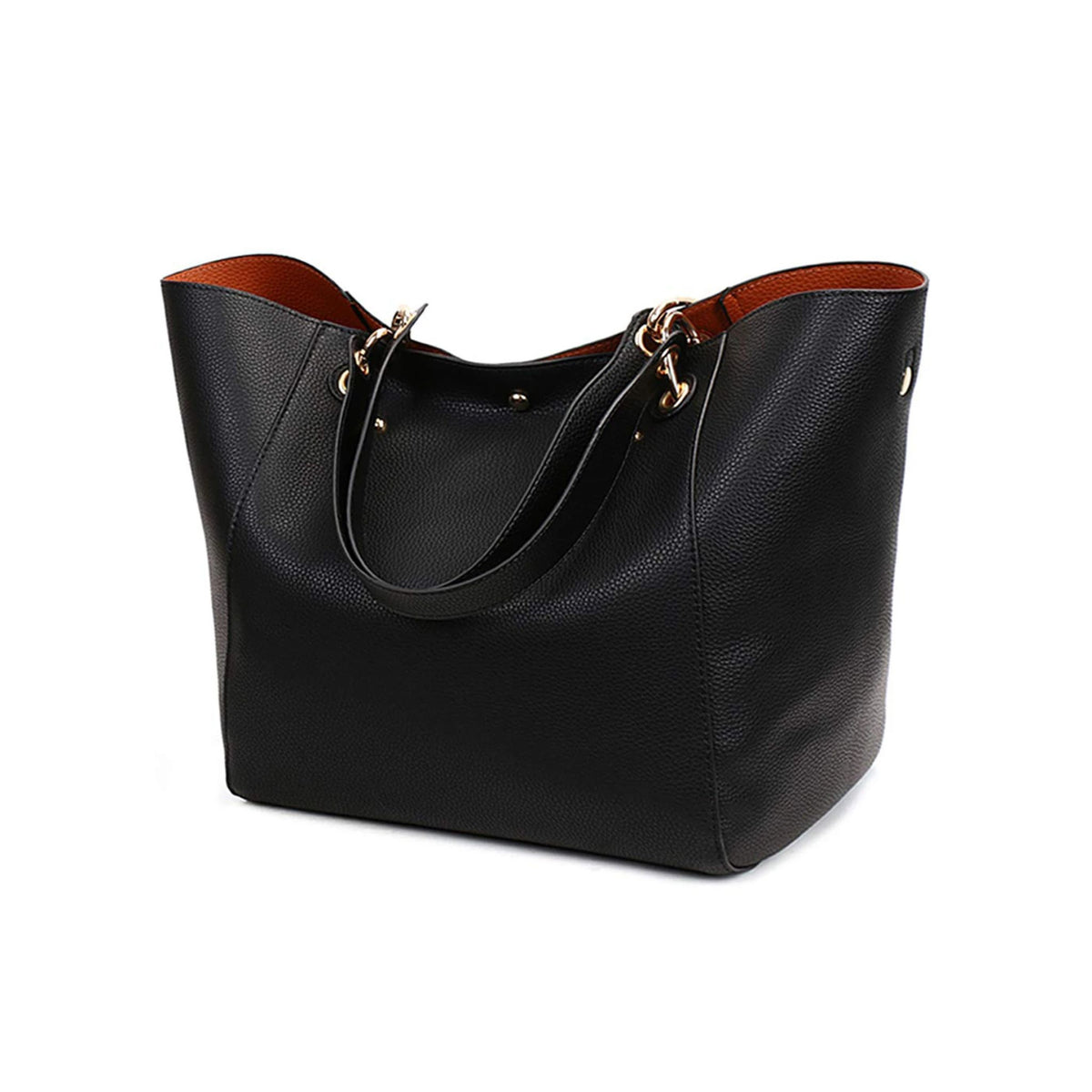 Pahajim Waterproof PU Leather Large Tote Bag for Women