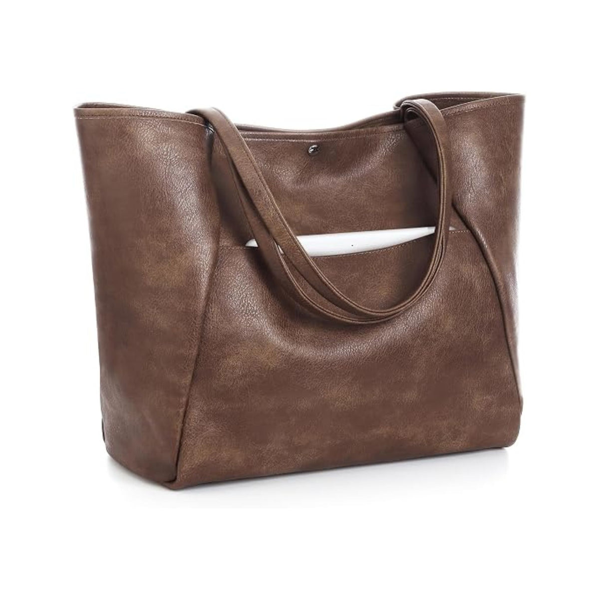 Large 25L Vegan Leather Travel Tote & Weekender Purse
